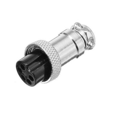 Mike Konnektör 5 Pin 12mm - Dişi - Görsu Elektronik