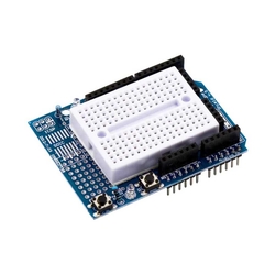 Mini Breadboardlu Arduino UNO R3 Proto Shield Kiti - 1