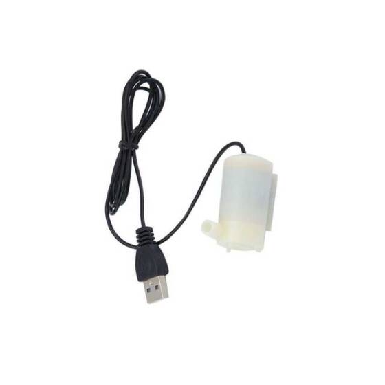 Mini Dalgıç Su Pompası 5V USB Girişli - 2