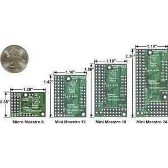 Mini Maestro 12 Kanallı USB Servo Kontrol Cihazı - 3