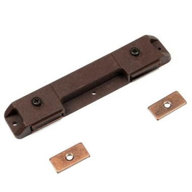 Mıknatıslı Plastik Mobilya Kapak Kilidi 110x23x14mm - Kahverengi - Görsu Elektronik