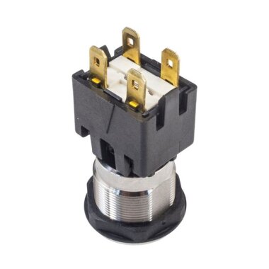 MSM19 19mm Çıkık Anahtarlı Metal Buton - 2