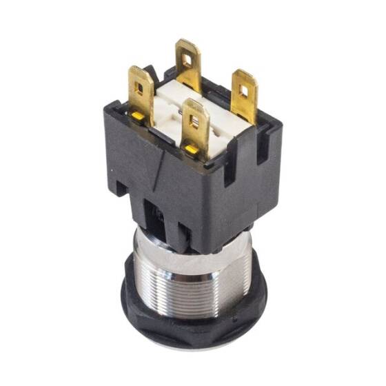 MSM19 19mm Çıkık Anahtarlı Metal Buton - 2