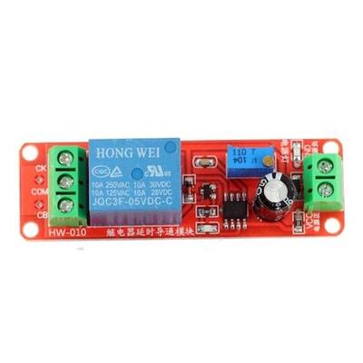 NE555 5V Zaman Ayarlı Röle Modülü - 1