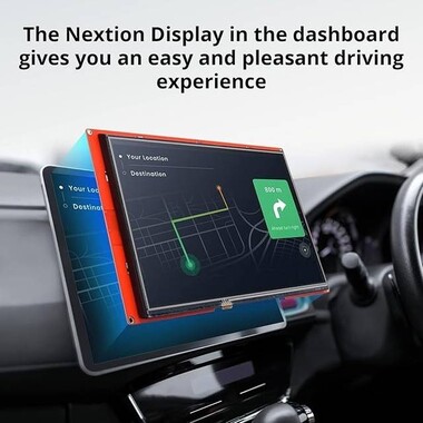 NX1060P101-011R-I - 10.1 Inch Nextion HMI Rezistif Dokunmatik TFT Lcd Ekran - Dokunmatik - 7