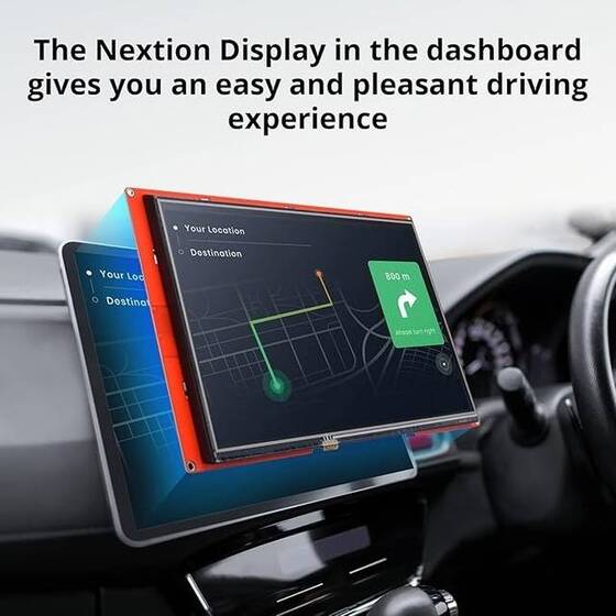 NX1060P101-011R-I - 10.1 Inch Nextion HMI Rezistif Dokunmatik TFT Lcd Ekran - Dokunmatik - 7
