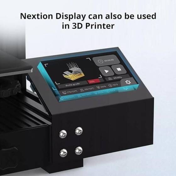 NX4024K032 - 3.2 Inch Nextion HMI Dokunmatik TFT Lcd Ekran + 8 Port GPIO / 16 MB Dahili Hafıza - 8