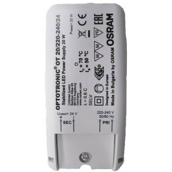 Orijinal Osram 20W 24V Sabit Voltaj Su Geçirmez Güç Kaynağı Ayarlanabilir Işık - 3