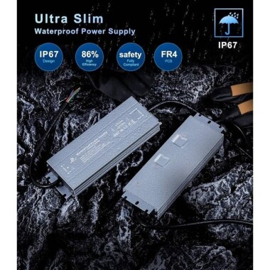 Orijinal Osram 60W 24V Sabit Voltaj Su Geçirmez Güç Kaynağı Ayarlanabilir Işık - 2