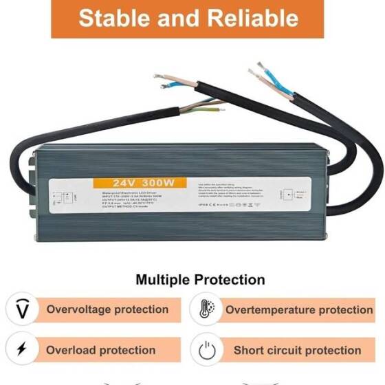 Orijinal Osram OT FIT 300W 24V Sabit Voltaj Su Geçirmez Güç Kaynağı - 3