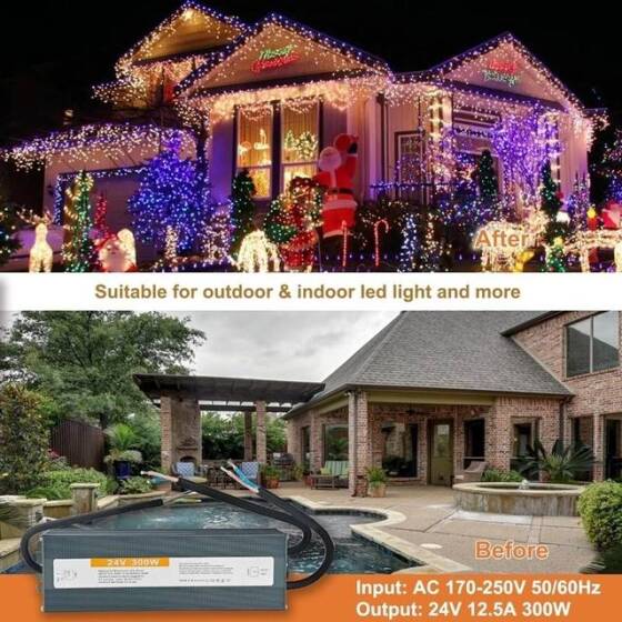 Orijinal Osram OT FIT 300W 24V Sabit Voltaj Su Geçirmez Güç Kaynağı - 4