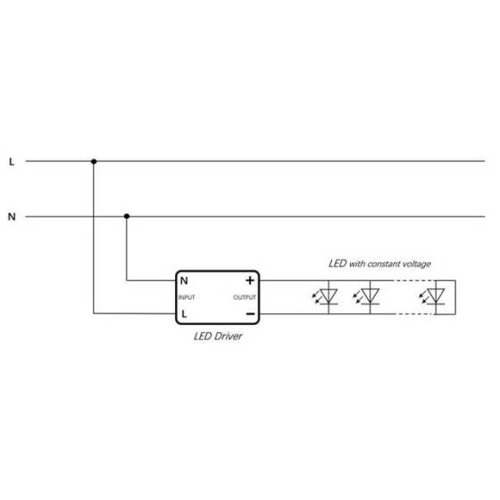 Orijinal Osram 40W 24V Sabit Voltaj Su Geçirmez Güç Kaynağı Ayarlanabilir Işık - 5