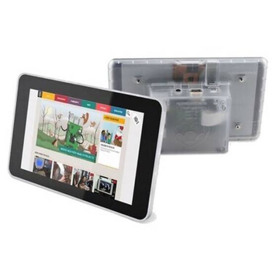 Orijinal Raspberry Pi 3 Muhafazasi - Kutusu (7 inç Orijinal Ekran Kasasi) Seffaf - 1