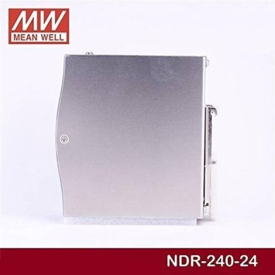Orijinal Tayvan MEAN WELL NDR-240-24 Raylı Güç Kaynağı - 3