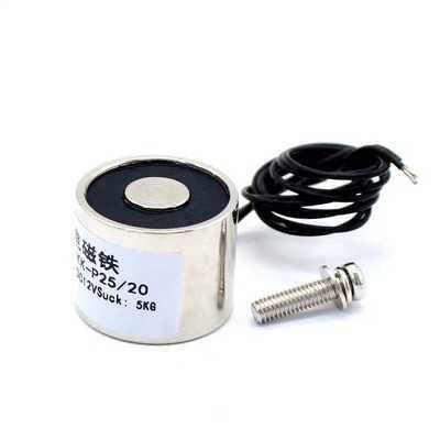 P25/20 Elektro Mıknatıs - 5kg Tutma Gücü 24V - 1