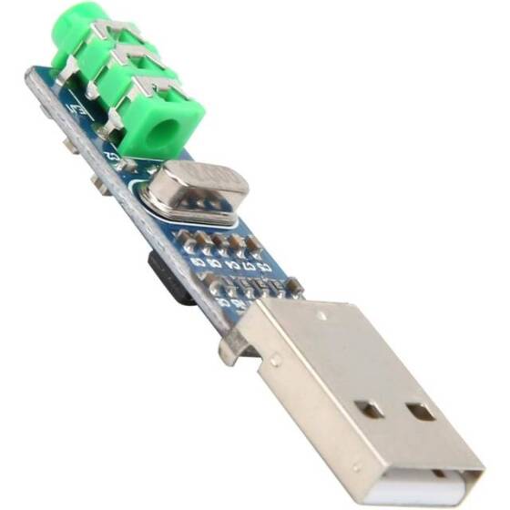 PCM2704 USB Ses Acrd Analog Mini USB DAC Dekoder Modülü - 3