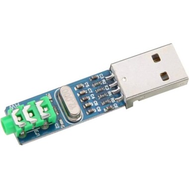 PCM2704 USB Ses Acrd Analog Mini USB DAC Dekoder Modülü - 4