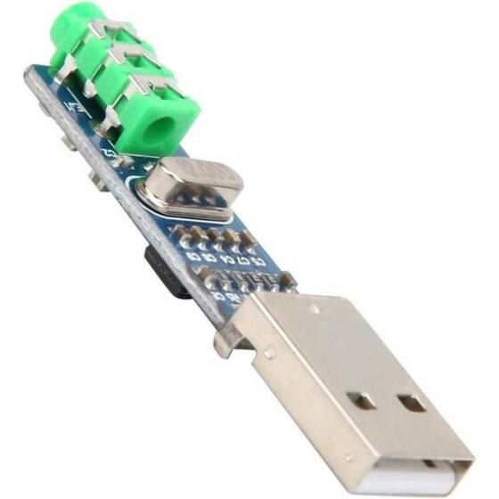 PCM2704 USB Ses Acrd Analog Mini USB DAC Dekoder Modülü - 5