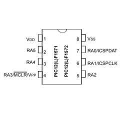 PIC12F1571 I/SN SMD SOIC-8 8-Bit 32MHz Mikrodenetleyici - 2