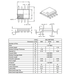 PIC12F1571 I/SN SMD SOIC-8 8-Bit 32MHz Mikrodenetleyici - 3