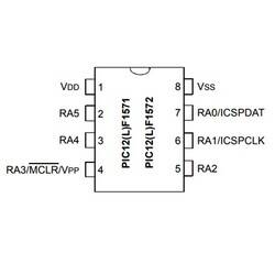 PIC12F1572T I/MF SMD DFN-8 8-Bit 32MHz Mikrodenetleyici - 1