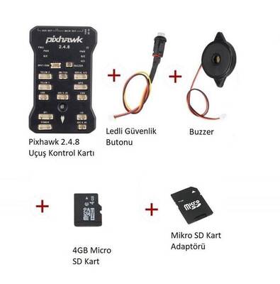 Pixhawk 2.4.8 Uçuş Kontrol Kartı Seti - 1