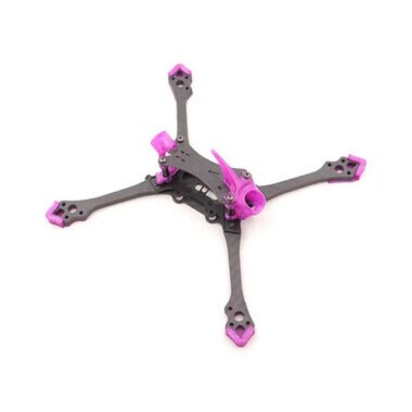 R-LIGHT 3K-T300 5 inç Karbon Fiber Drone Gövdesi - Demonte - BLACKCROW