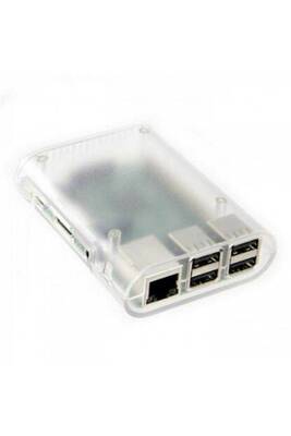 Rasberry Pi 3/2/B+ Şeffaf Muhafaza Kutusu - 1