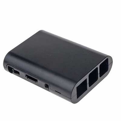Rasberry Pi 3/2/B+ Siyah Muhafaza Kutusu - China