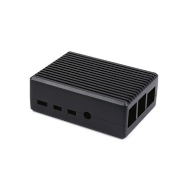 Raspberry Pi 4 Alüminyum Serit Yivli Kasa - WaveShare