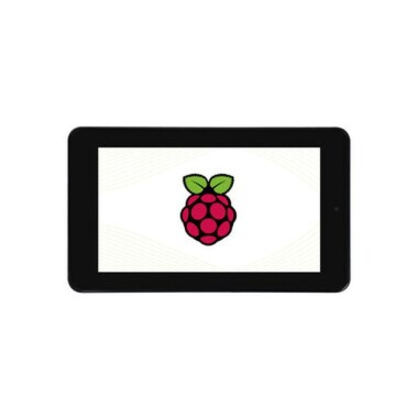 Raspberry Pi 7 inç Kapasitif Ön Kamerali Dokunmatik Ekran-Muhafaza Kutulu - WaveShare