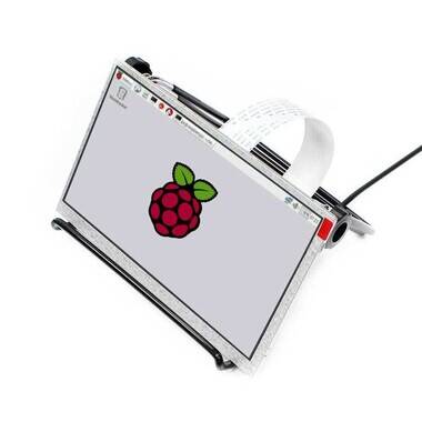 Raspberry Pi 7 Inch IPS Lcd Ekran - DPI Arayüz - 1024x600