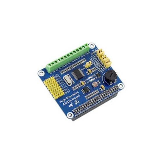 Raspberry Pi Yüksek Hassasiyetli AD/DA Board - 1