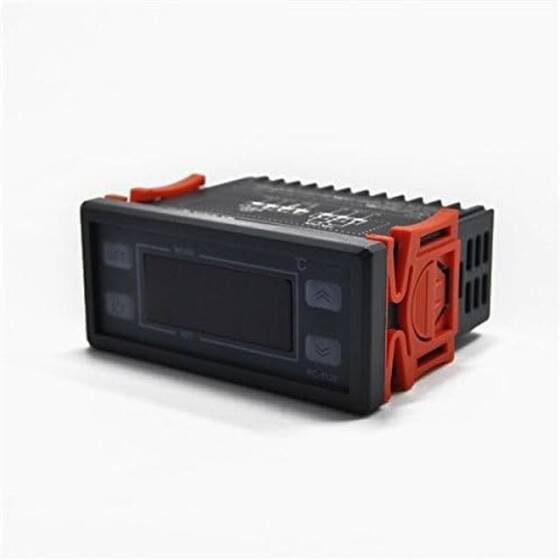 RC-112E 110V 10A LCD Ekranlı Nem Sıcaklık Kontrol Termostatı 2 metre kablolu - 4