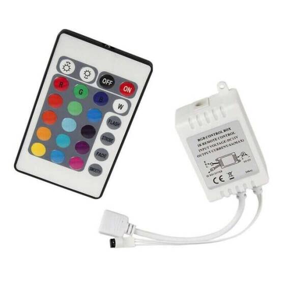 Rgb Şerit Led Kumandası 6A 24 Butonlu - 2