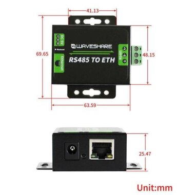 RS485 - Ethernet Dönüştürücü - 3