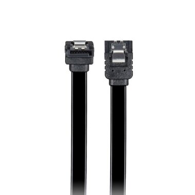 SATA 3 III 6Gbps HDD SSD Hard Disk Hard Drive Kablosu 90C - Siyah - 3