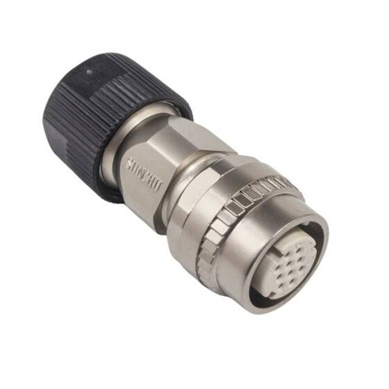 SC-CMV1-SP10S 10 Pin Kilitli Su Geçirmez Konnektör - 1