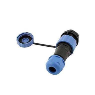 SD16 3 Pin 16mm Su Geçirmez Konnektör Takımı - Panel Tipi - 2
