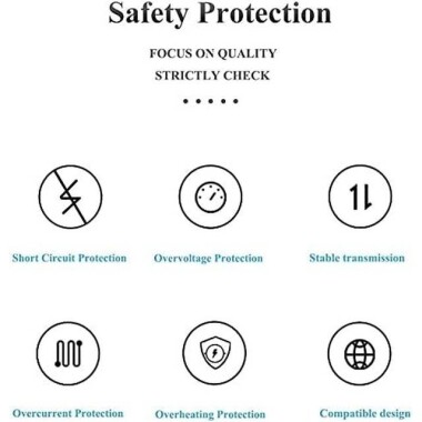 SDAPO Micro USB 100M PoE Ayırıcı 48V - 5V 3A - 3