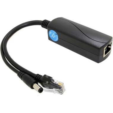 SDAPO PS5712AT DC5.5x2.1mm 100M PoE Ayırıcı 48V - 12V 2A - Normal Versiyon - 1