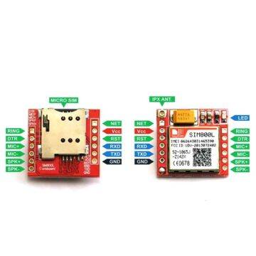 Sim800 serisi Arduino GSM GPRS Modülü Simcom SiM800L Modülü - iMEi KAYITLI - 4