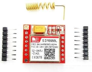 Sim800 serisi Arduino GSM GPRS Modülü Simcom SiM800L Modülü - iMEi KAYITLI - 5