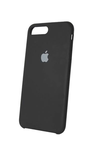 Siyah Apple İphone 7 Plus İçi Süet Lansman Kılıf