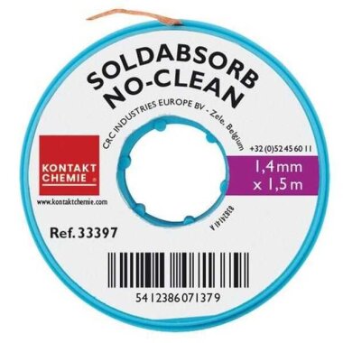 SOLDABSORB Lehim Sökme Teli 1.4 mm - 1.5 Metre - Kontakt Chemie