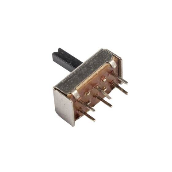 SS23D07VG7 3 Konumlu 6 Pin Sürgülü Slide Switch - 2