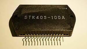STK405-100A 2-CHANNEL AF POWER AMPLIFIER IC