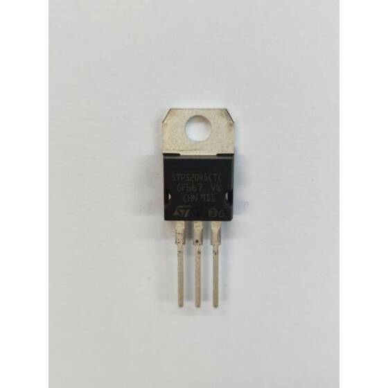 STPS2045CTC TO-220AB 20A 45V Schottky Diyot - 1