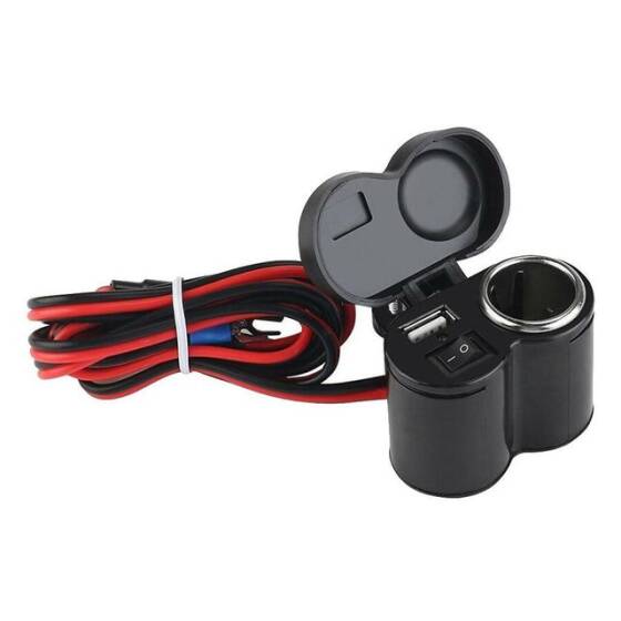 Su Geçirmez Çok Fonksiyonlu USB Şarj Cihazı ve Çakmaklık - 2