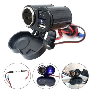 Su Geçirmez Çok Fonksiyonlu USB Şarj Cihazı ve Çakmaklık - 4